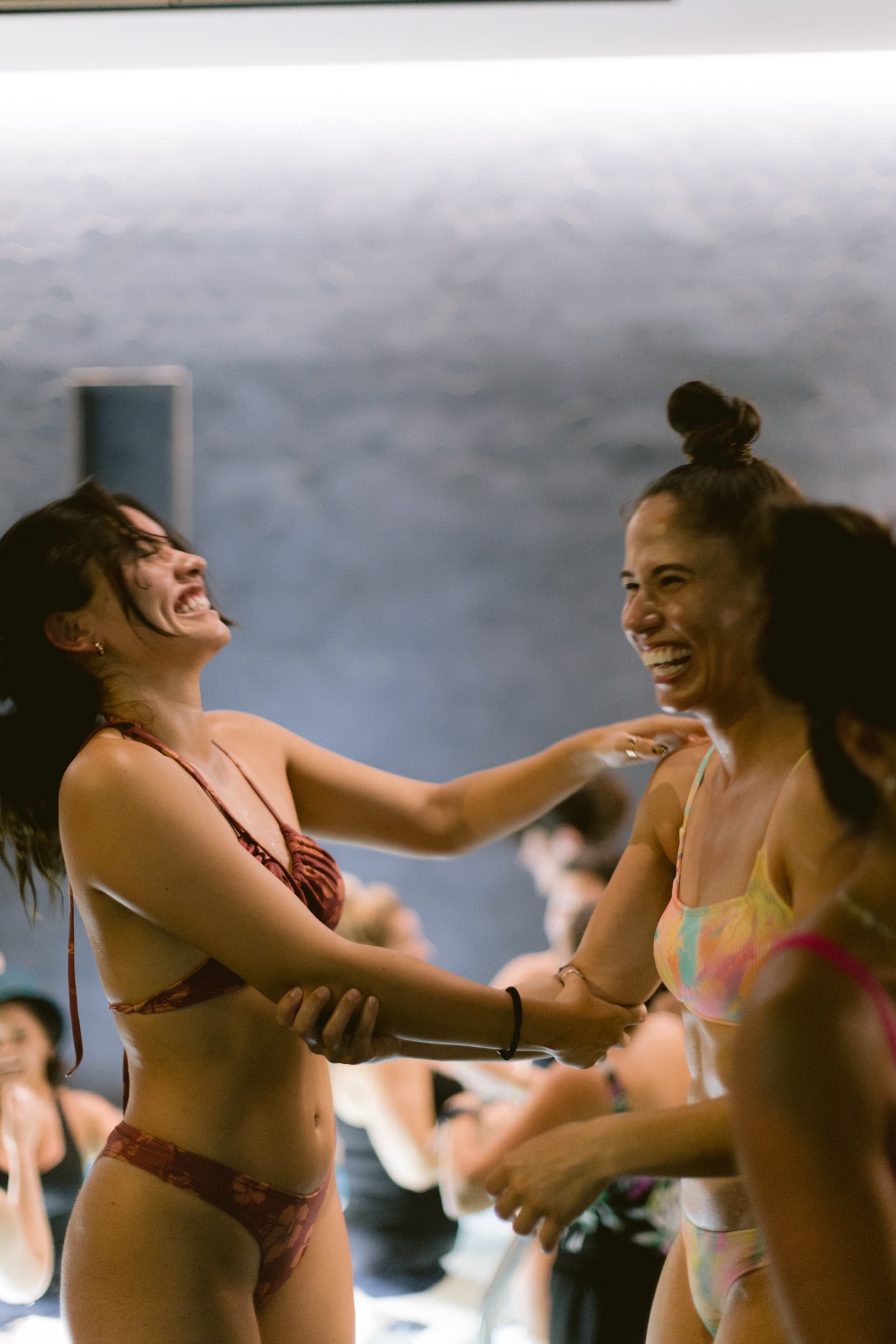 Joyful connection between participants